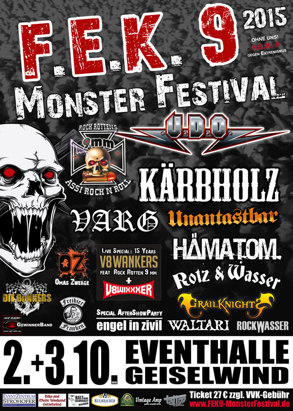 2015 Monster Festival FEK 9 